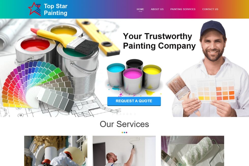 Top Star Painting - Website Work by Prime IT